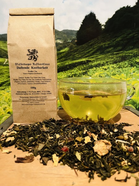 Aromatisierter Grüner Tee "Duftende Kostbarkeit" Aufguss