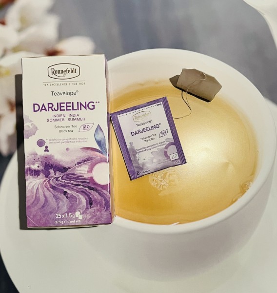 Ronnefeldt "Darjeeling" Schwarzer Tee in Beutel 